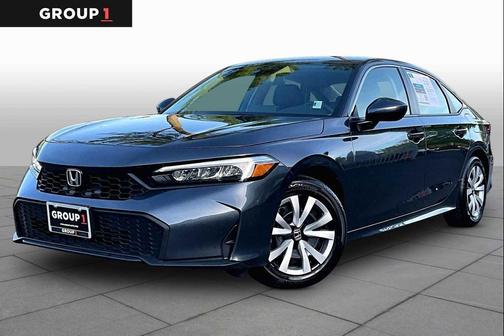 Meteorite Gray Metallic 2026 Honda Civic LX