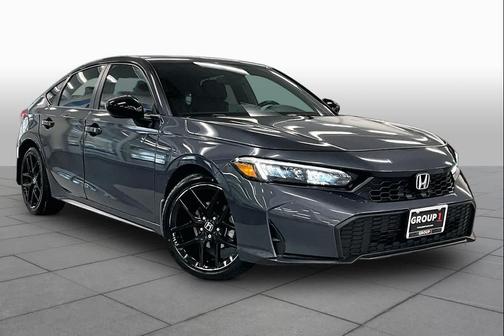 Meteorite Gray Metallic 2025 Honda Civic Sport