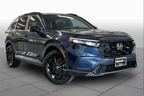 Canyon River Blue Metallic 2025 Honda CR-V Hybrid Sport AWD
