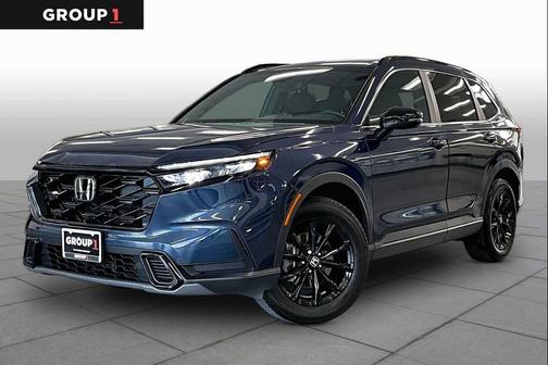 Canyon River Blue Metallic 2025 Honda CR-V Hybrid Sport AWD