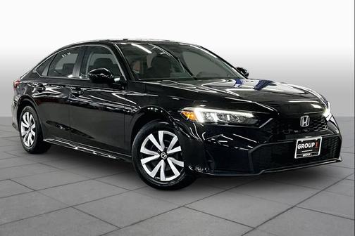 Crystal Black Pearl 2026 Honda Civic LX