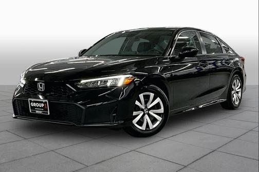Crystal Black Pearl 2026 Honda Civic LX