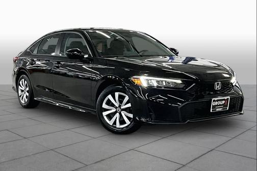 Crystal Black Pearl 2026 Honda Civic LX