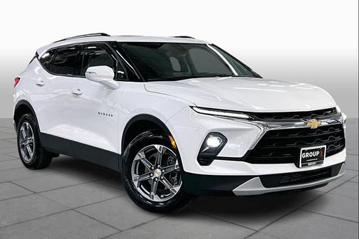 Summit White 2023 Chevrolet Blazer 3LT
