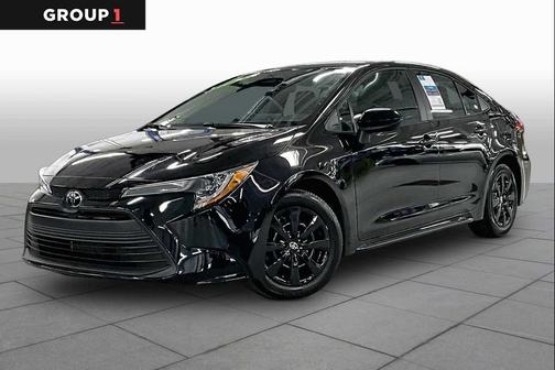 Midnight Black Metallic 2026 Toyota Corolla LE