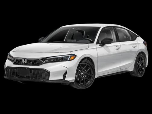 Platinum White Pearl 2026 Honda Civic Sport