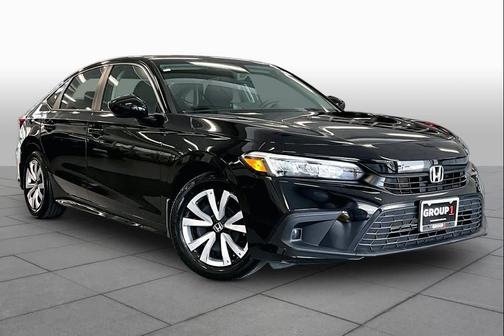 Crystal Black Pearl 2023 Honda Civic LX