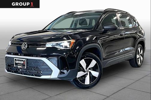 Deep Black Pearl 2025 Volkswagen Taos 1.5T S