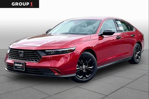 Radiant Red Metallic 2024 Honda Accord EX