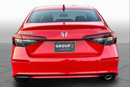 Rallye Red 2025 Honda Civic Sport