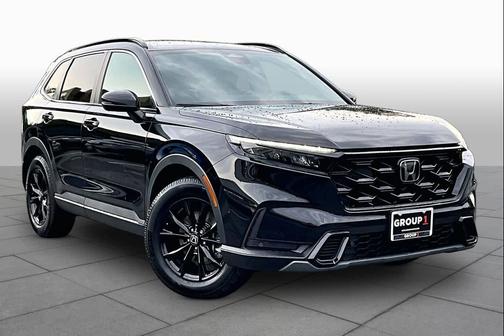 Crystal Black Pearl 2024 Honda CR-V Hybrid Sport AWD