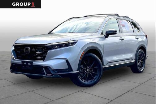 Lunar Silver Metallic 2024 Honda CR-V Hybrid Sport AWD