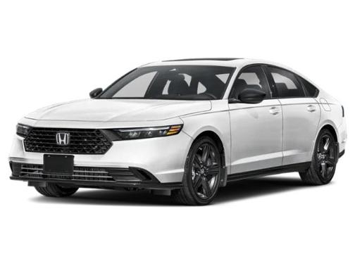 Platinum White Pearl 2026 Honda Accord Hybrid Sport-L