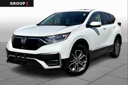 Platinum White Pearl 2022 Honda CR-V AWD EX-L