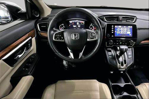 Platinum White Pearl 2022 Honda CR-V AWD EX-L