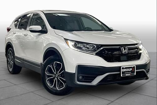 Platinum White Pearl 2022 Honda CR-V AWD EX-L