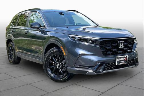 Meteorite Gray Metallic 2025 Honda CR-V Hybrid Sport AWD