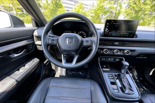 Meteorite Gray Metallic 2025 Honda CR-V Hybrid Sport AWD