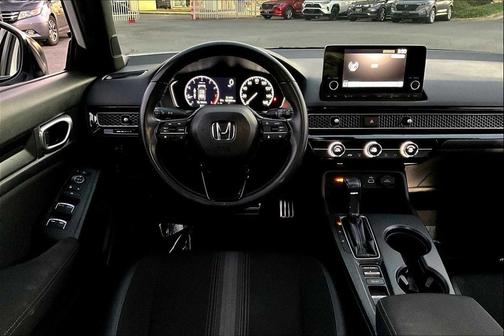 Platinum White Pearl 2023 Honda Civic Sport