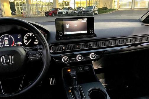 Platinum White Pearl 2023 Honda Civic Sport