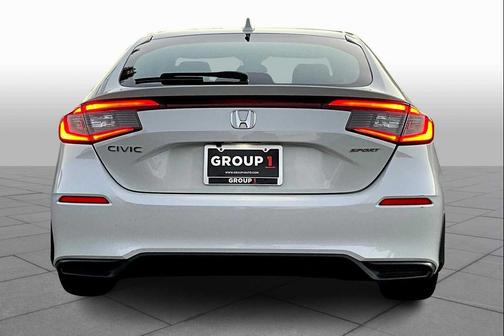 Platinum White Pearl 2023 Honda Civic Sport