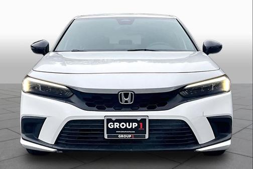 Platinum White Pearl 2023 Honda Civic Sport