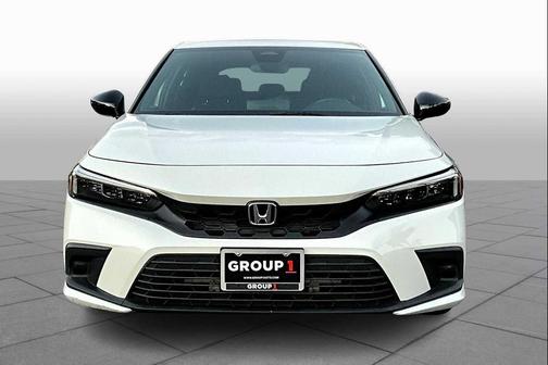 Platinum White Pearl 2023 Honda Civic Sport
