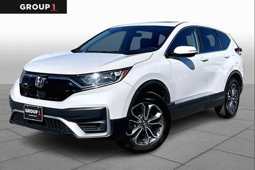 Platinum White Pearl 2021 Honda CR-V AWD EX