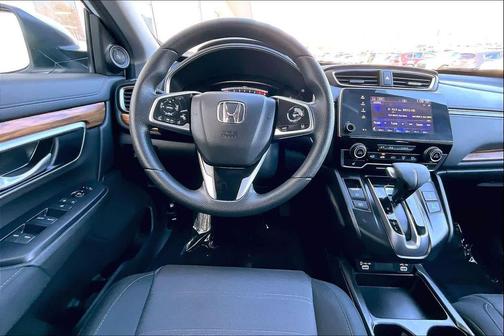 Platinum White Pearl 2021 Honda CR-V AWD EX