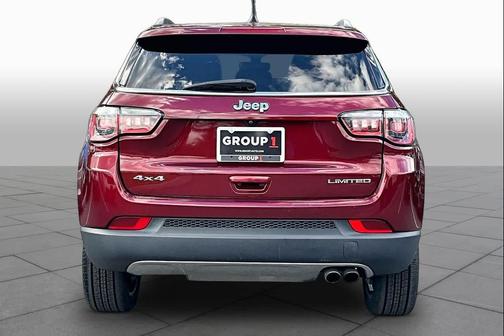 Velvet Red Pearlcoat 2020 Jeep Compass Limited