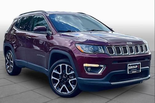 Velvet Red Pearlcoat 2020 Jeep Compass Limited