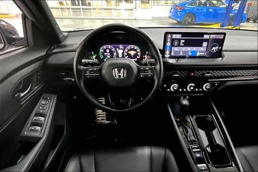 Solar Silver Metallic 2024 Honda Accord Hybrid Sport-L