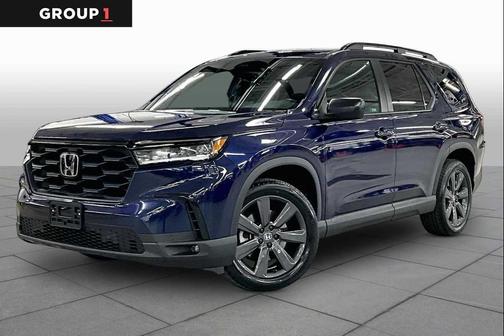 Obsidian Blue Pearl 2025 Honda Pilot Sport