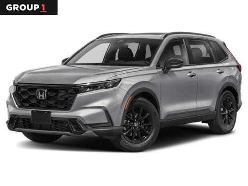 Solar Silver Metallic 2026 Honda CR-V Hybrid Sport-L AWD