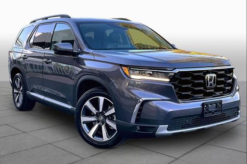 Modern Steel Metallic 2025 Honda Pilot Elite