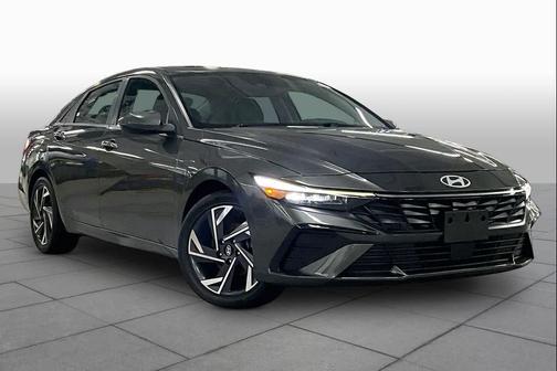 Amazon Gray 2024 Hyundai ELANTRA HEV Limited