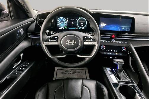 Amazon Gray 2024 Hyundai ELANTRA HEV Limited