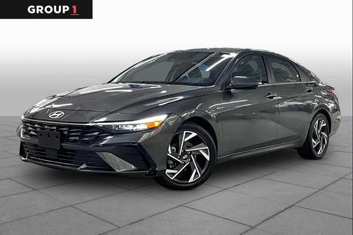 Amazon Gray 2024 Hyundai ELANTRA HEV Limited