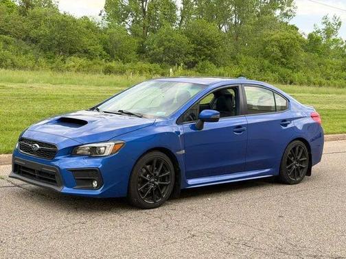 Blue 2020 Subaru WRX Limited
