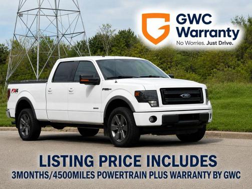 Oxford White 2014 Ford F-150 FX4