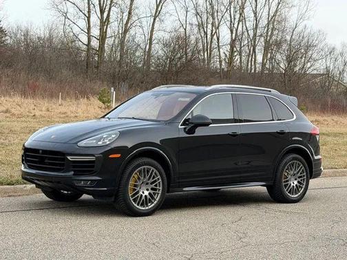 Black 2016 Porsche Cayenne Turbo S