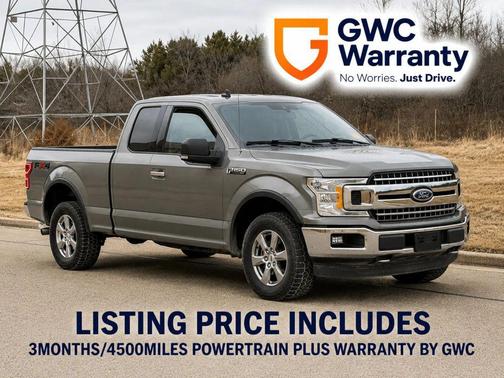 Gray 2019 Ford F-150 XLT
