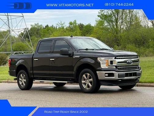 BLACK 2020 Ford F-150 XLT