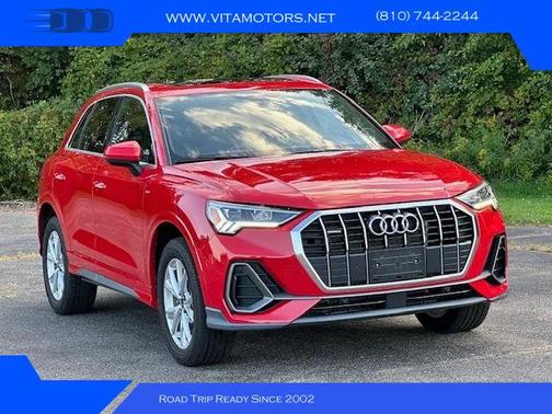 Progressive Red Metallic 2024 Audi Q3 Premium 45 TFSI S line quattro Tiptronic