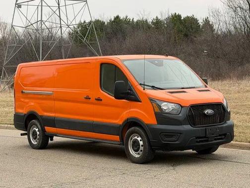 Orange 2021 Ford Transit-150 Base