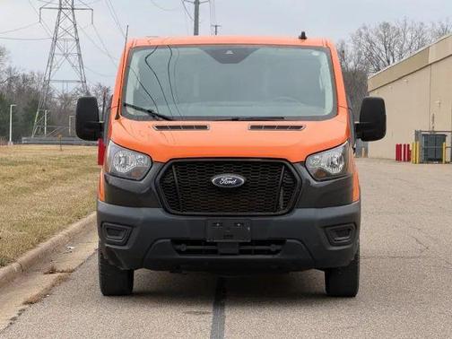 Orange 2021 Ford Transit-150 Base