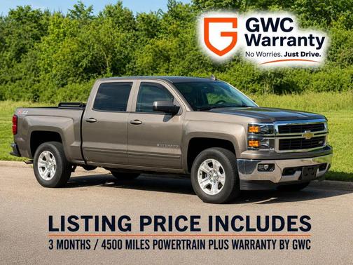 Brownstone Metallic 2015 Chevrolet Silverado 1500 2LT