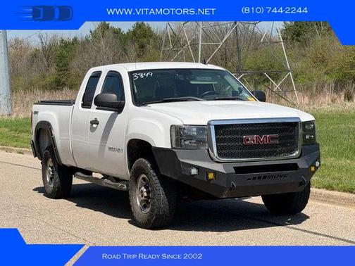 Summit White 2008 GMC Sierra 2500 SLE1 H/D Extended Cab