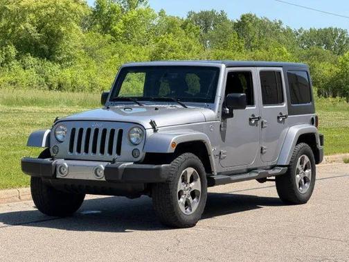 Billet Silver Metallic 2016 Jeep Wrangler Unlimited Sahara