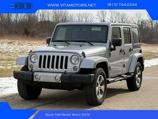 Billet Silver Metallic 2016 Jeep Wrangler Unlimited Sahara